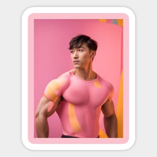 Barbie Ken Asian Sticker